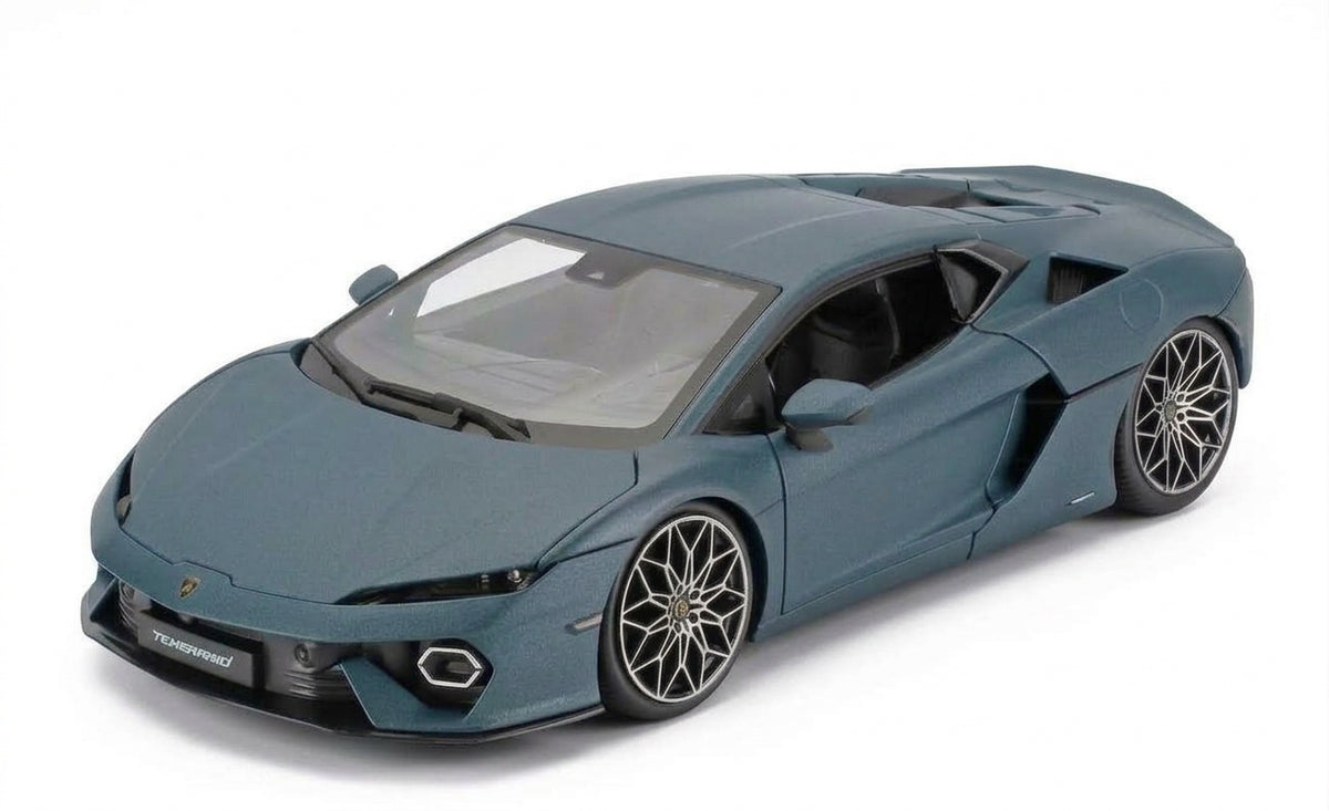 Lamborghini Temerario 2024 -  mattblau - Bburago 1:18