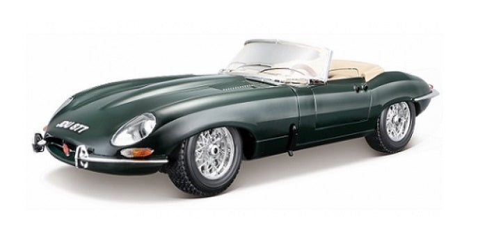 Jaguar E-Type Cabriolet 1961 – grün - Bburago 1:18