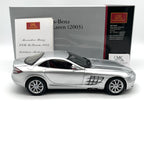 1:18 CMC Mercedes-Benz SLR McLaren, silver metallic M-045E