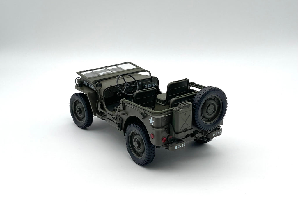 Willys Jeep, U.S. Army - grün -  Welly 1:18