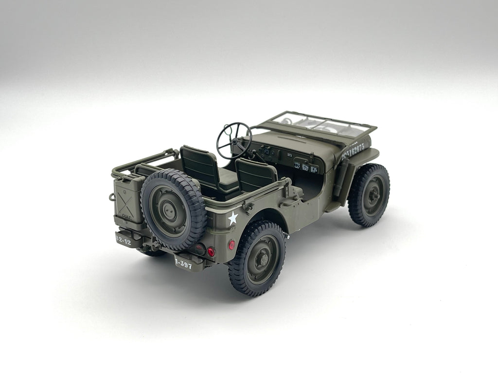 Willys Jeep, U.S. Army - grün -  Welly 1:18