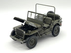 Willys Jeep, U.S. Army - grün -  Welly 1:18