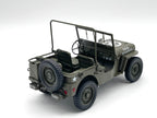 Willys Jeep, U.S. Army - grün -  Welly 1:18