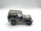 Willys Jeep U.S. Army Soft Top - grün -  Welly 1:18