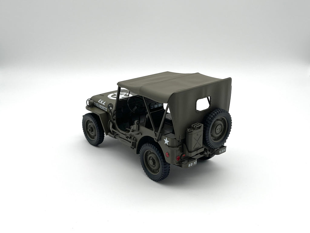 Willys Jeep U.S. Army Soft Top - grün -  Welly 1:18