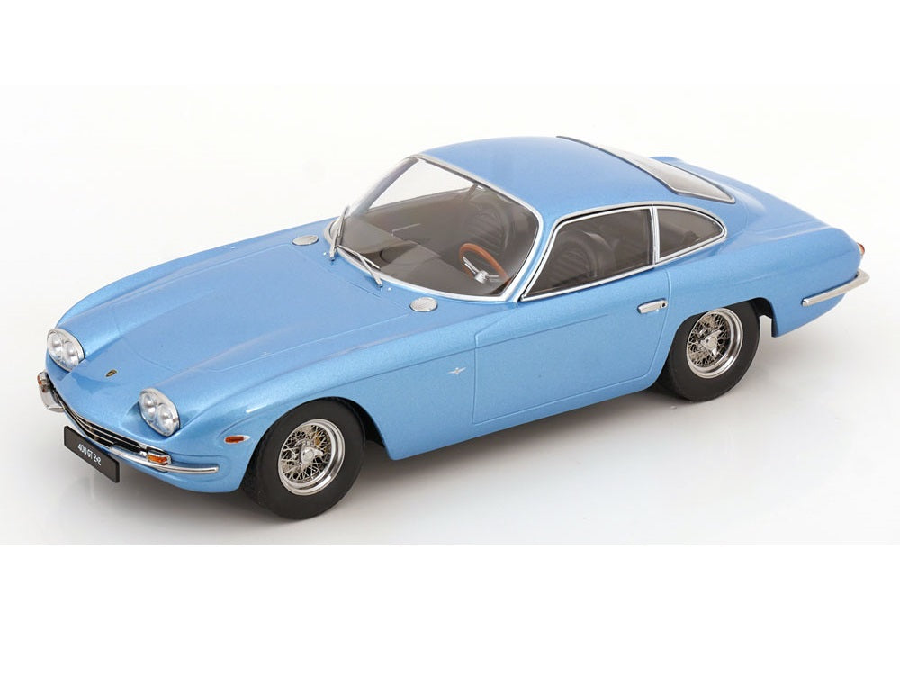 Lamborghini 400 GT 2+2 1966 - hellblau-metallic - KK-Scale 1:18