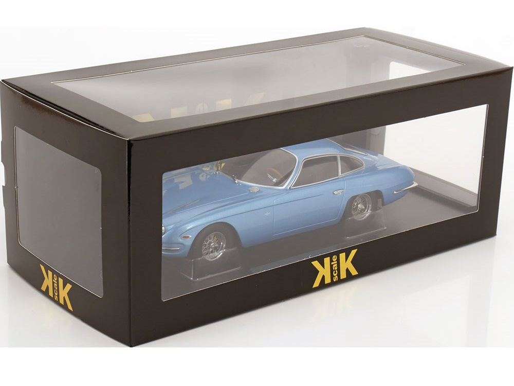 Lamborghini 400 GT 2+2 1966 - hellblau-metallic - KK-Scale 1:18