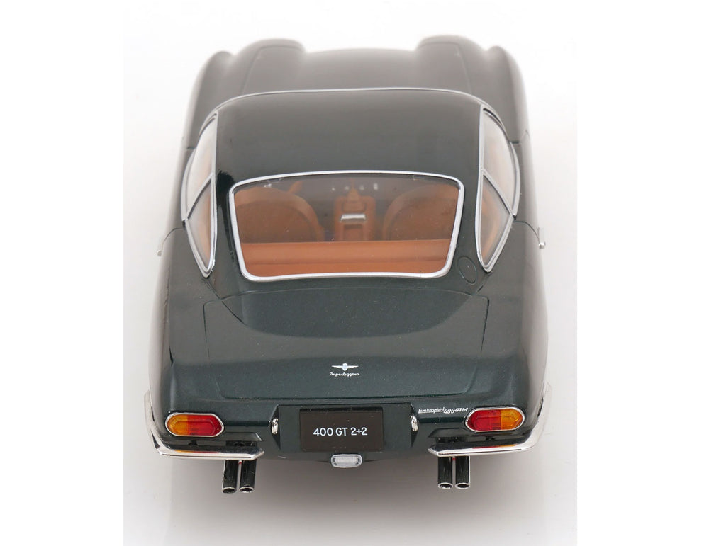 Lamborghini 400 GT 2+2 1966 - dunkelgrün-metallic - KK-Scale 1:18