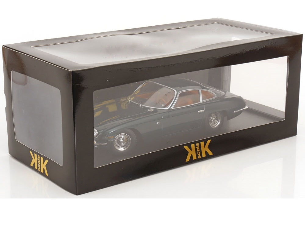 Lamborghini 400 GT 2+2 1966 - dunkelgrün-metallic - KK-Scale 1:18