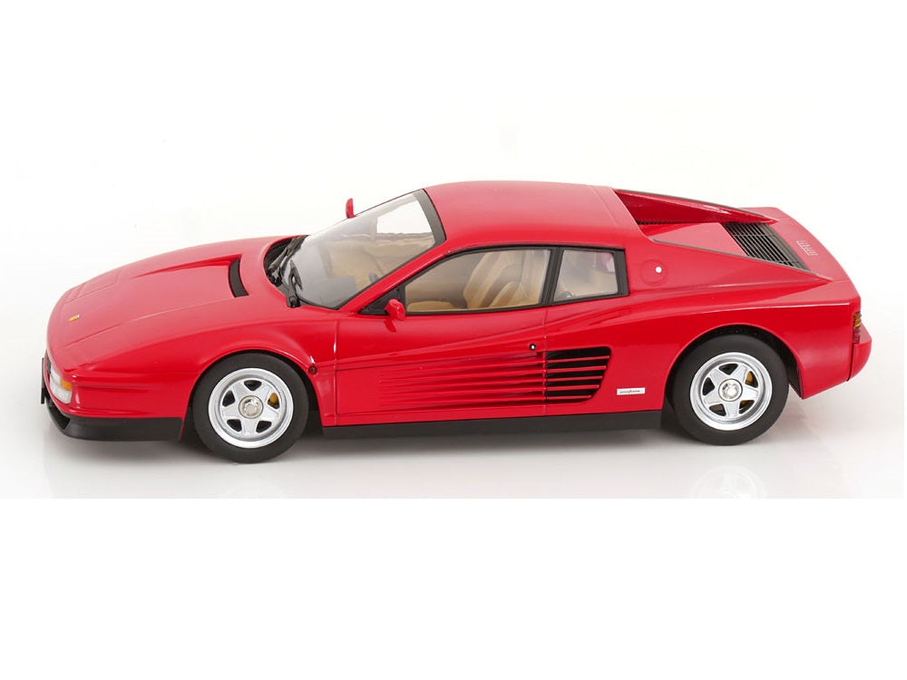 Ferrari Testarossa Interieur beige 1986 - rot - KK-Scale 1:18
