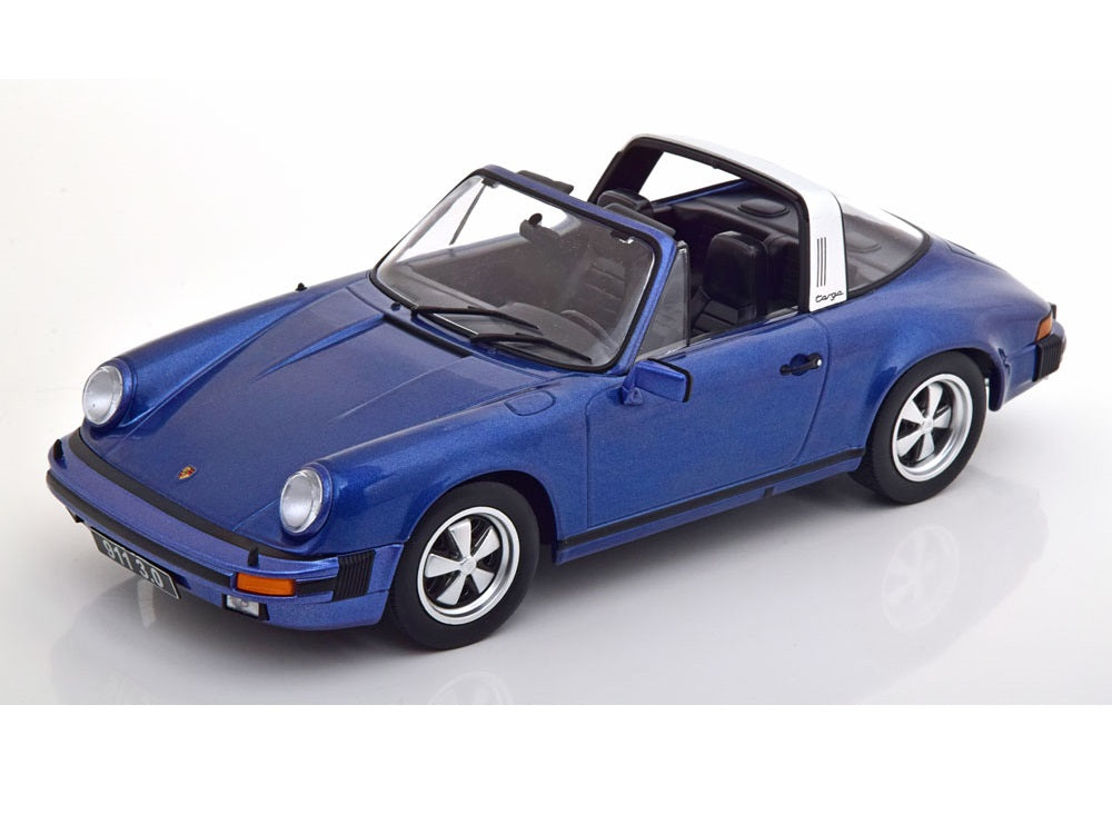 Porsche 911 Carrera 3.0 Targa 1977 - blaumetallic - KK-Scale 1:18