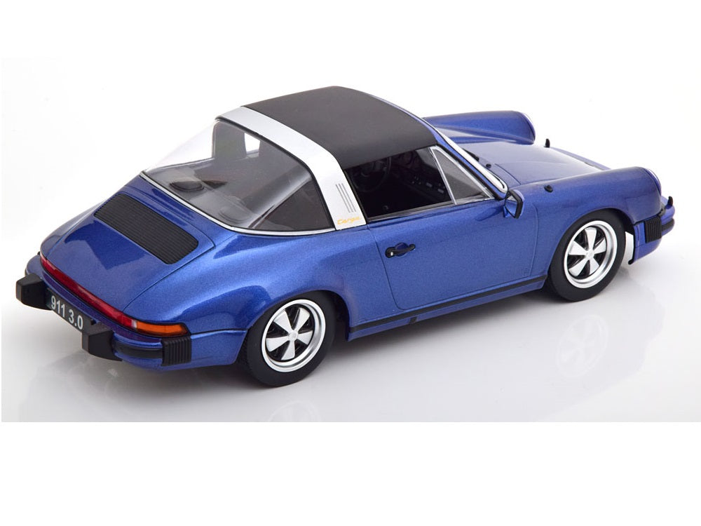 Porsche 911 Carrera 3.0 Targa 1977 - blaumetallic - KK-Scale 1:18