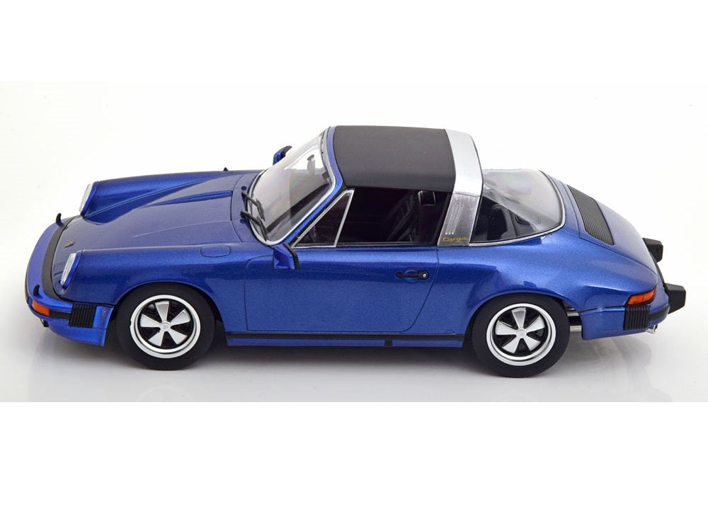 Porsche 911 Carrera 3.0 Targa 1977 - blaumetallic - KK-Scale 1:18