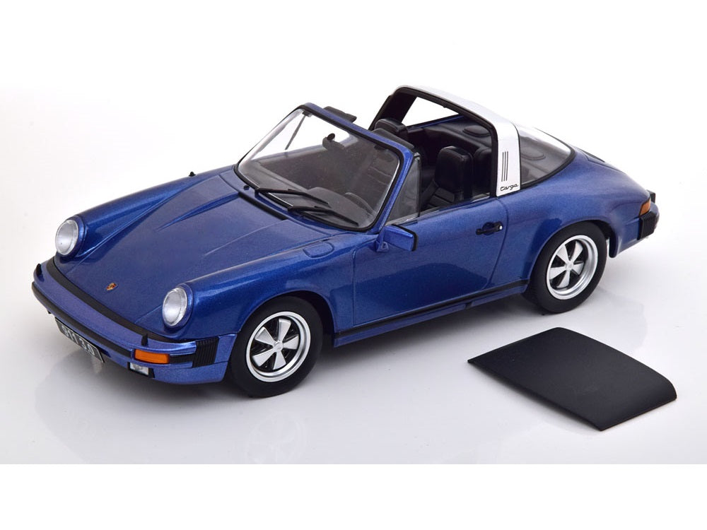 Porsche 911 Carrera 3.0 Targa 1977 - blaumetallic - KK-Scale 1:18