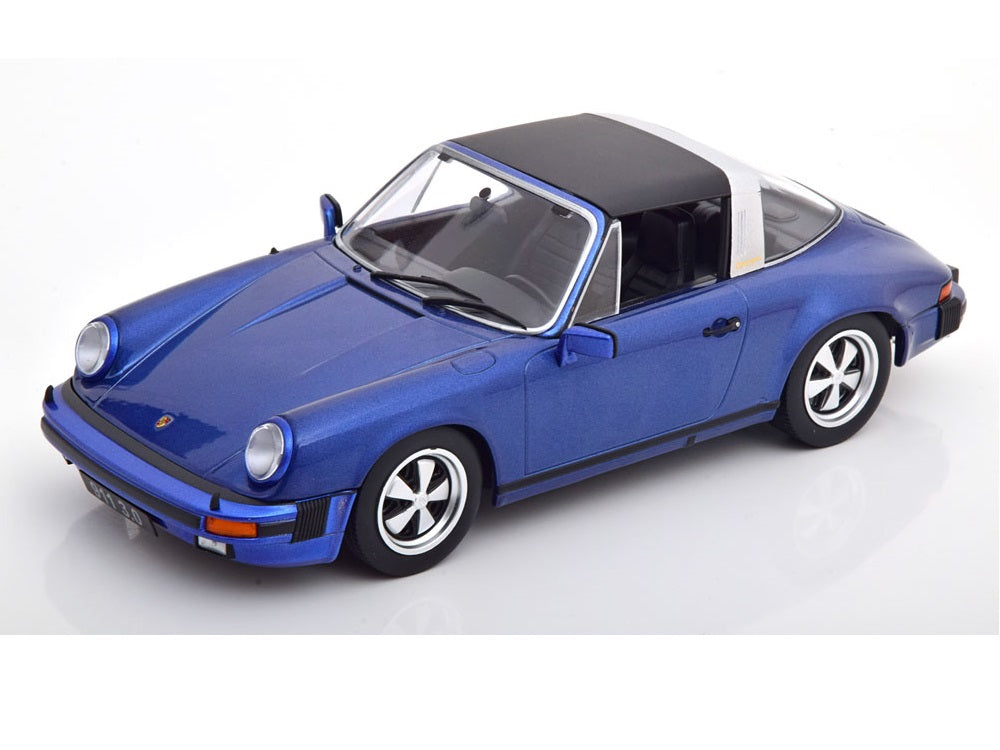 Porsche 911 Carrera 3.0 Targa 1977 - blaumetallic - KK-Scale 1:18