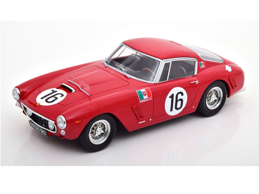 Ferrari 250 GT SWB Competizione No.16, 24h Le Mans Trintignant Abate 1961 - KK-Scale 1:18