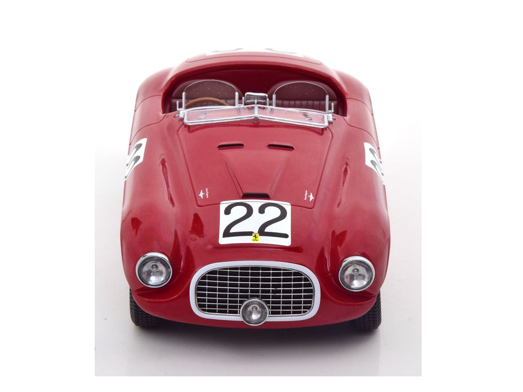 Ferrari 166 MM Barchetta Sieger 24h Le Mans ChinettiSeldson 1949 - rot - KK-Scale 1:18