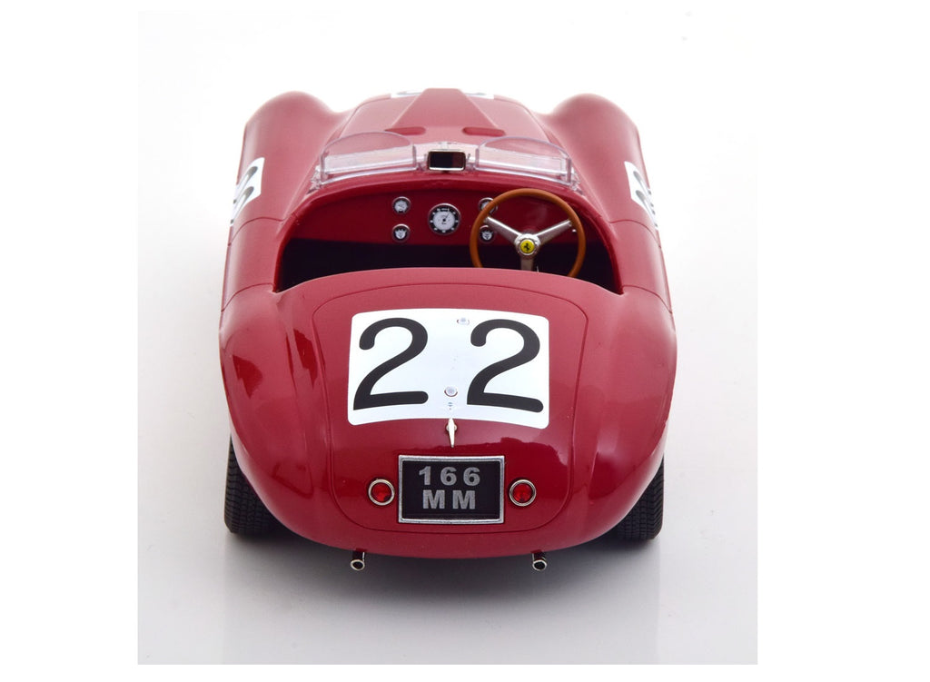 Ferrari 166 MM Barchetta Sieger 24h Le Mans ChinettiSeldson 1949 - rot - KK-Scale 1:18