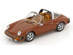 Porsche 911 SC Targa, Tatort Stuttgart 1975 - braun - KK-Scale 1:18