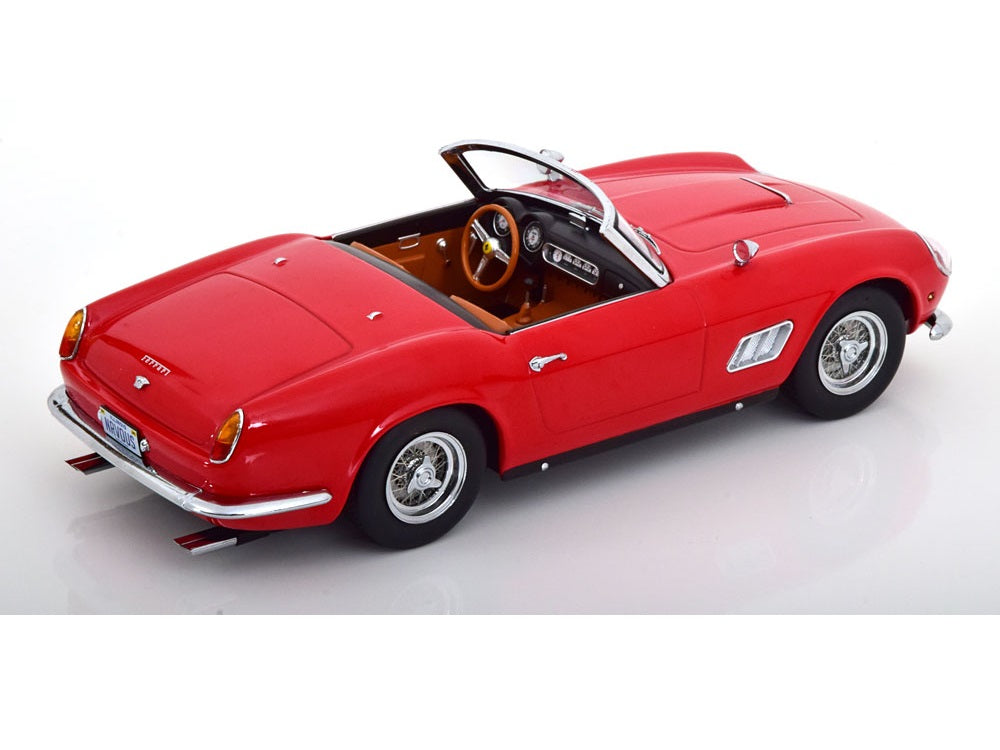 Ferrari 250 GT California Spyder US Version mit Hardtop 1960 - rot - KK-Scale 1:18