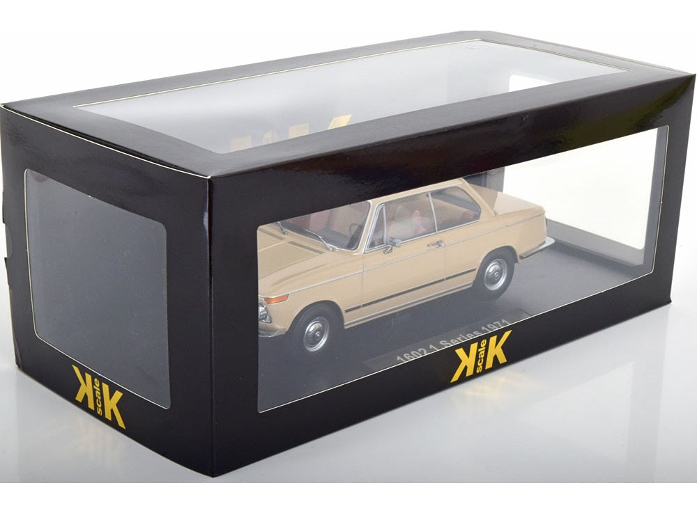 BMW 1602 1.Serie 1971 - beige - KK-Scale 1:18