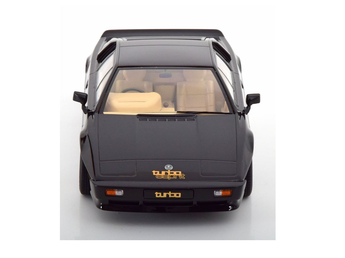 Lotus Esprit Turbo 1981 - schwarzgold - KK-Scale 1:18