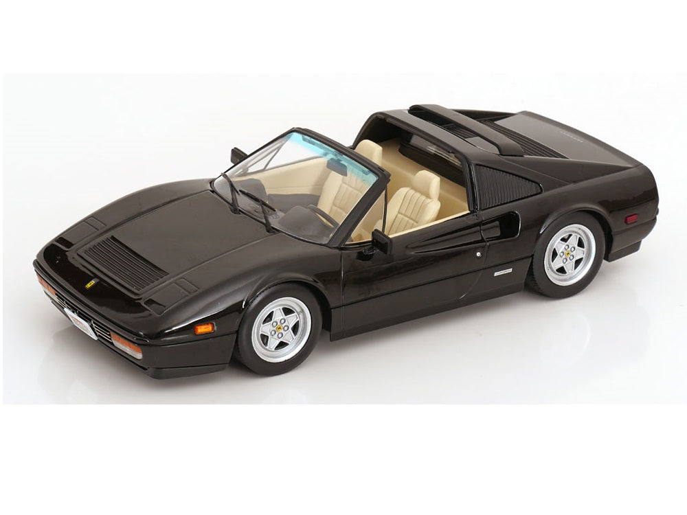 Ferrari 328 GTS US-Version Miami Vice Sonny 1985 - schwarz - KK-Scale 1:18