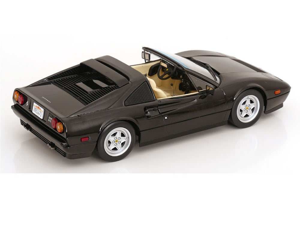 Ferrari 328 GTS US-Version Miami Vice Sonny 1985 - schwarz - KK-Scale 1:18