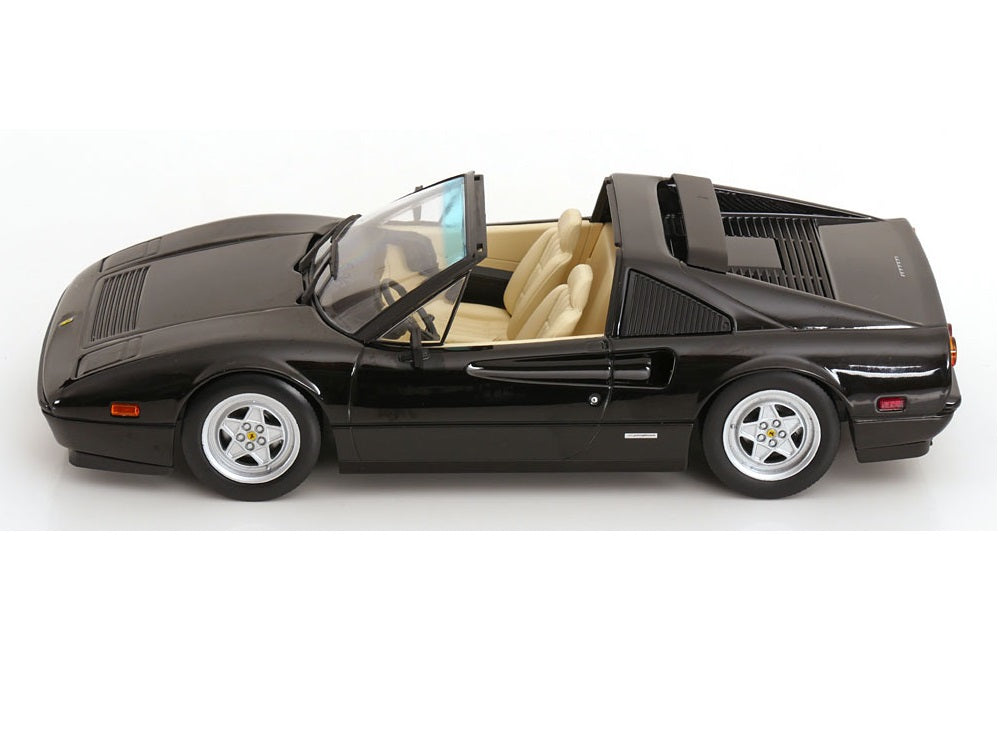 Ferrari 328 GTS US-Version Miami Vice Sonny 1985 - schwarz - KK-Scale 1:18